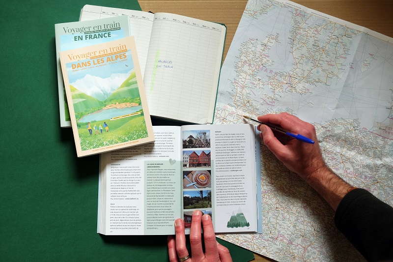 Livres de la collection Voyagerentrain.fr